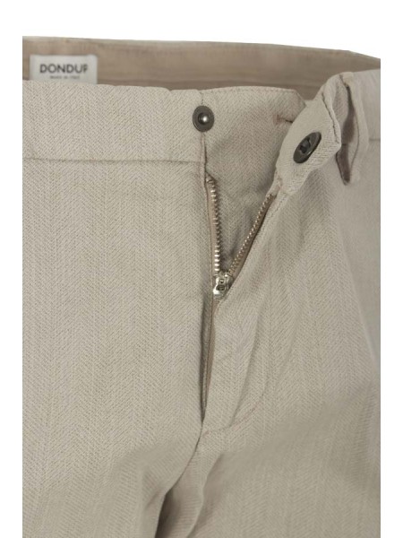 Pantalone DONDUP Gaubert Ghiaccio