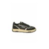 Sneakers Autry Wildpace Low in Mesh e Suede Nero/Bianco