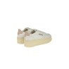 Sneakers Autry Medalist Platform Bianco/Rosa