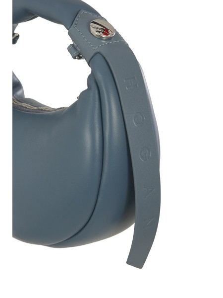 Borsa Hogan Hobo Bam Bam Mini Blu
