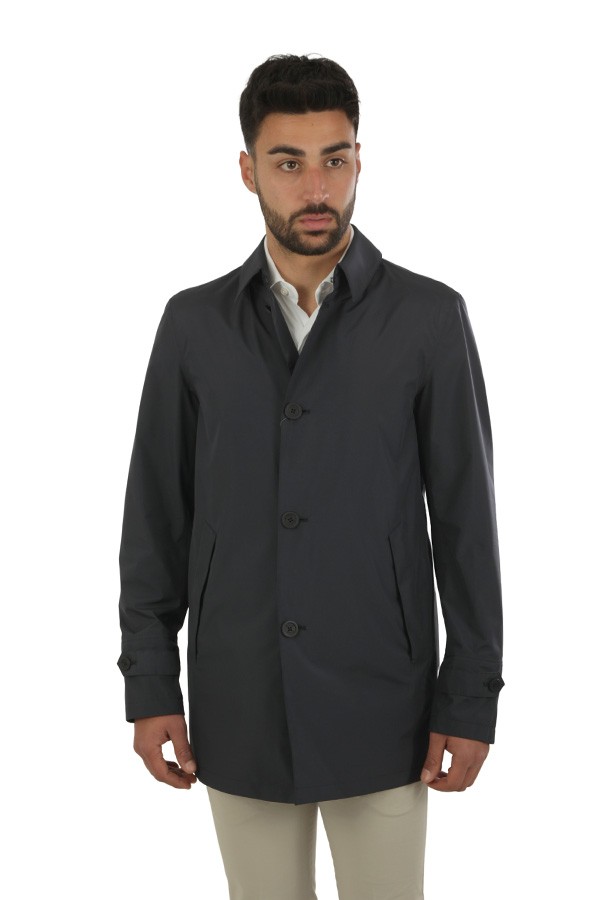 Impermeabile Herno Blu