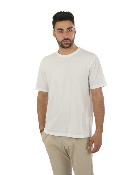T-Shirt Herno in Jersey Bianco