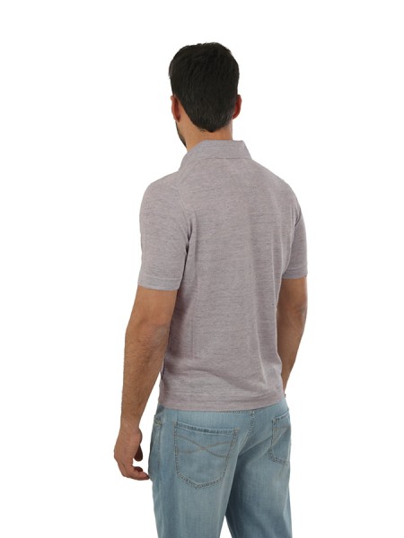 Maglia Brunello Cucinelli Polo Lilla