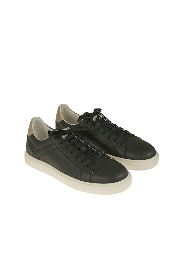 Sneakers Brunello Cucinelli in Pelle Nero