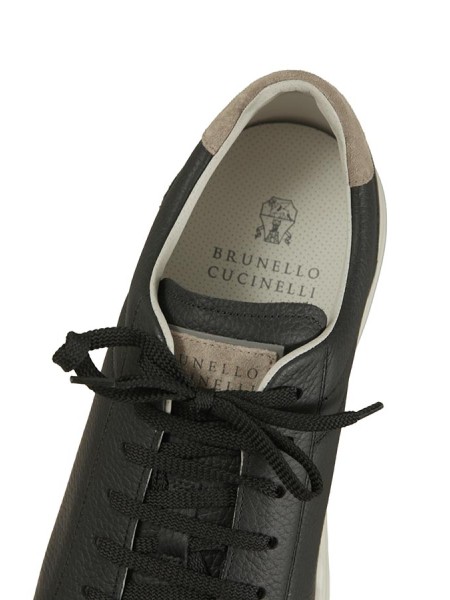 Sneakers Brunello Cucinelli in Pelle Nero