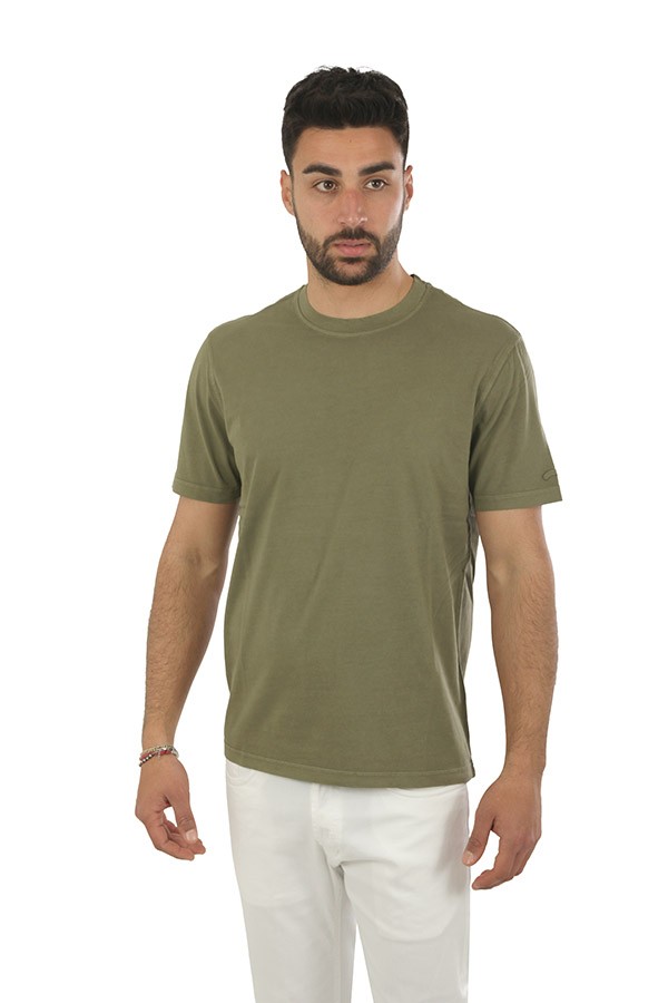 T-Shirt Paul & Shark Verde Militare