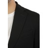 Giacca Circolo in Piquet Monopetto Nero