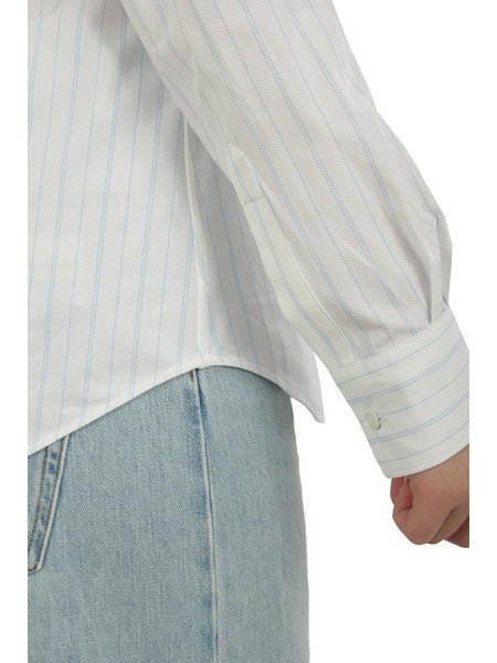 Camicia Xacus Pina Celeste/Bianco