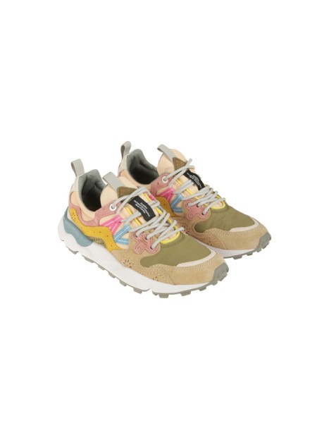 Sneakers Flower Mountain Yamano3 Rosa/Chestnut