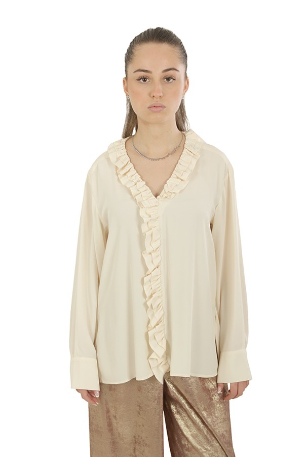 Blusa Momon&igrave; Cedrela Panna