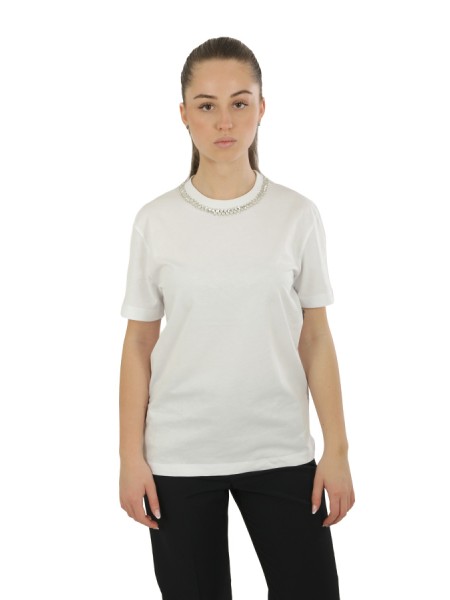 T-Shirt Semicouture Elodie Bianco
