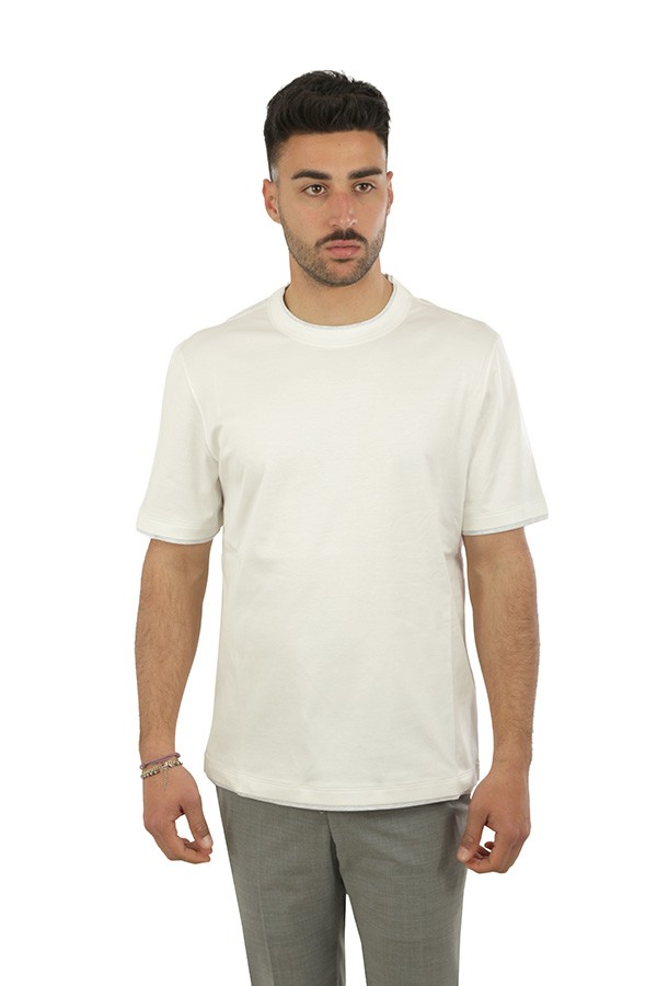 T-Shirt Brunello Cucinelli Off White