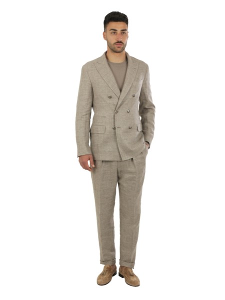 mocassino Brunello Cucinelli in suede con nappine