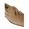 Mocassino Brunello Cucinelli Soft in Camoscio con Nappine Antilope
