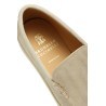 Mocassino Brunello Cucinelli in Camoscio Effetto Chevron Oat