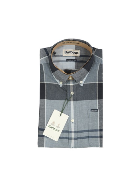 Camicia Barbour Doughill S/S Quadri Blu