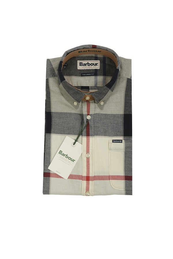 Camicia Barbour Doughill Quadri Verde