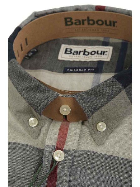 Camicia Barbour Doughill Quadri Verde