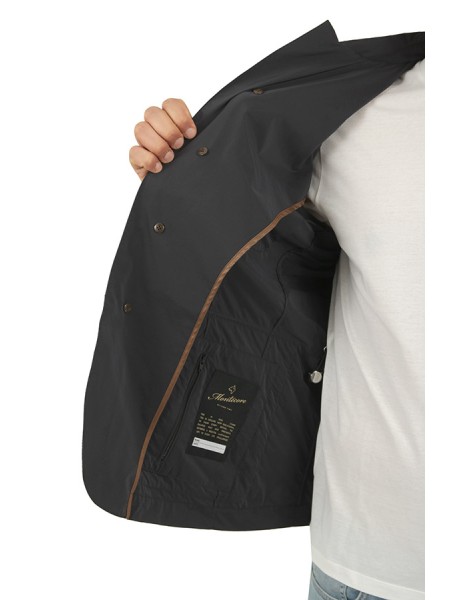 Abbigliamento field jacket nylon washed 60%poliammide 40%poliestere