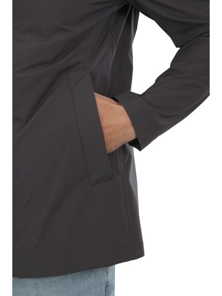 Impermeabile Montecore con Cappuccio Blu