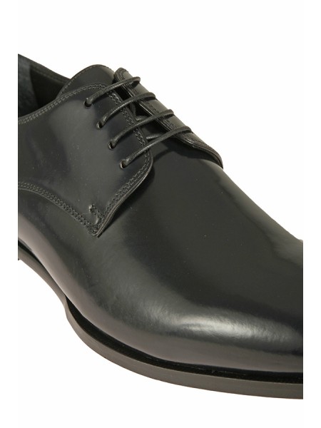 Scarpa Tagliatore Derby in Pelle Blu