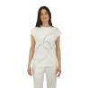 T-Shirt Herno Interlock Bianco/Azzurro