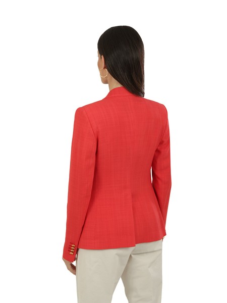 Giacca Tagliatore Doppiopetto Corallo