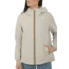 Giubbino K-Way Marguerite Stretch Jersey Beige