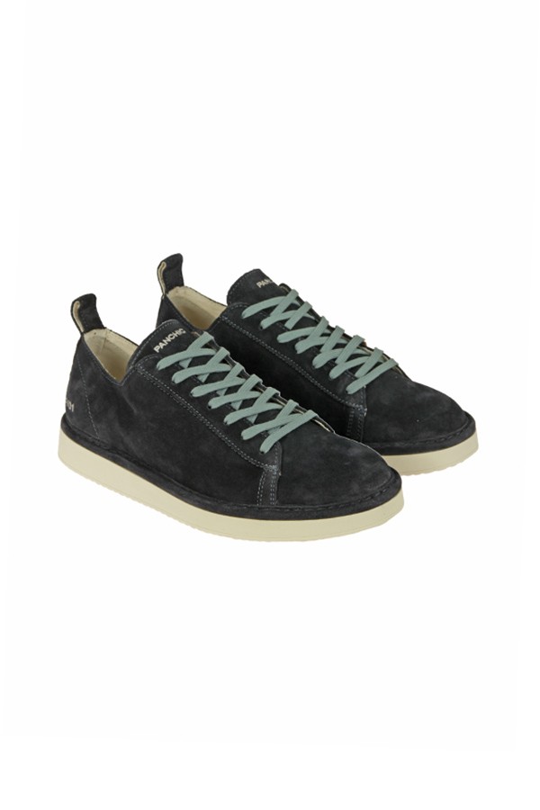 Sneaker Panchic 01 in Suede Blu
