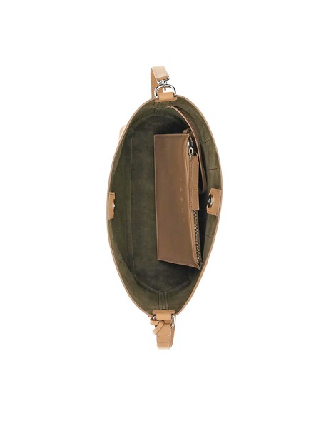 Borsa Hogan Hobo Hocket Piccola Beige