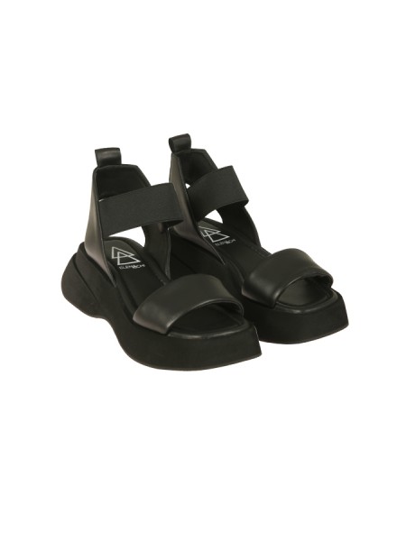 Scarpa Elena Iachi Sandalo Platform Nero