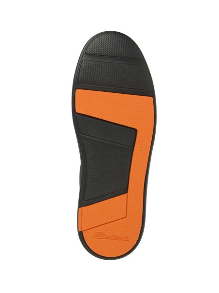 Sneaker Santoni Slip-On Blu/Marrone