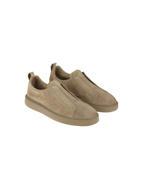 Sneaker Santoni Slip-On Tortora