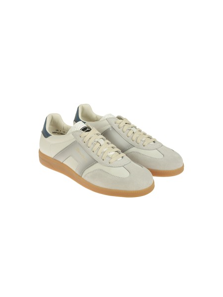 Sneaker Santoni DBS Only Bianco/Grigio/Blu