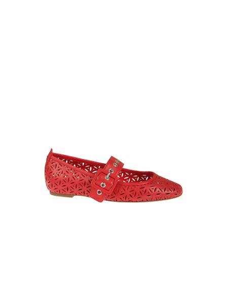 Scarpa Halmanera Ballerina Baron Rosso