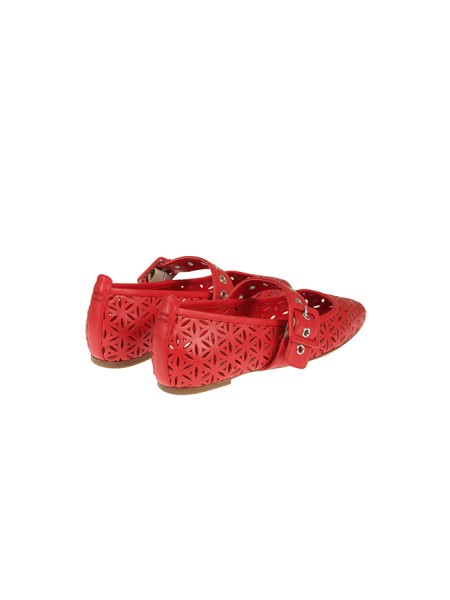 Scarpa Halmanera Ballerina Baron Rosso