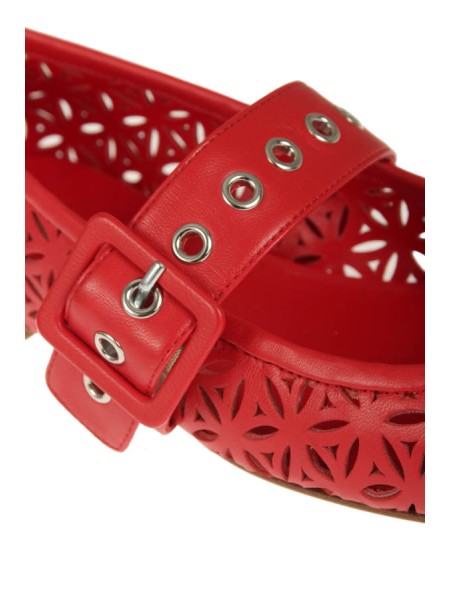 Scarpa Halmanera Ballerina Baron Rosso