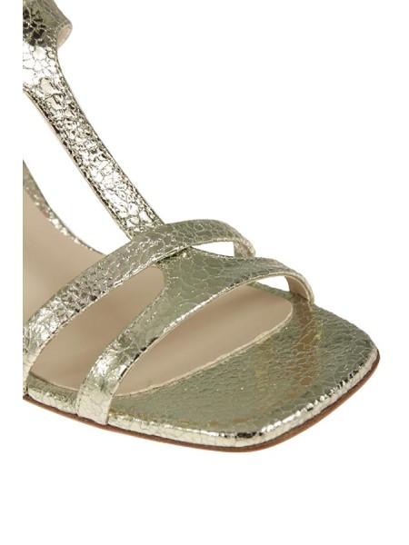 Scarpa Halmanera Sandalo Melina Platino