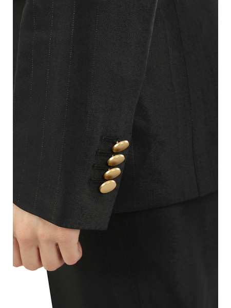 Tailleur Tagliatore Gessato Blu