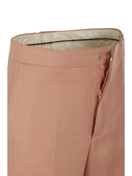 Tailleur Tagliatore in Lino Rosa