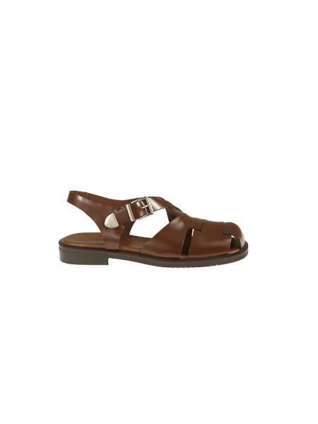 Scarpa Poeve Sandalo Cognac