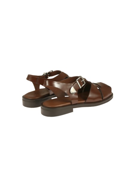Scarpa Poeve Sandalo Cognac