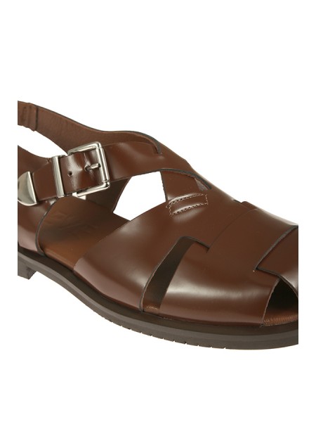Scarpa Poeve Sandalo Cognac