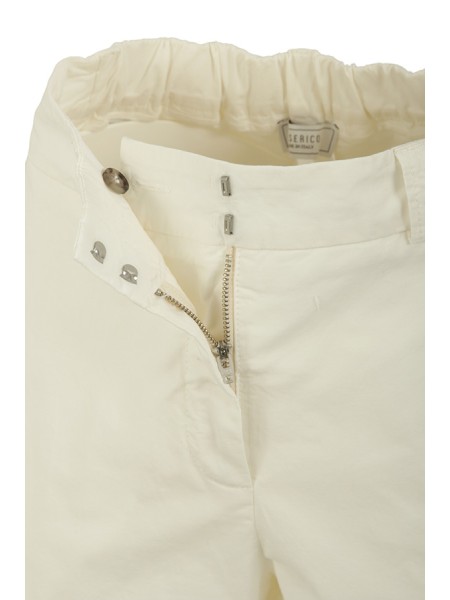 Pantalone Peserico Bianco Nuvola
