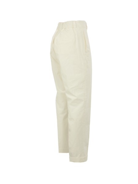 Pantalone Peserico Bianco Nuvola