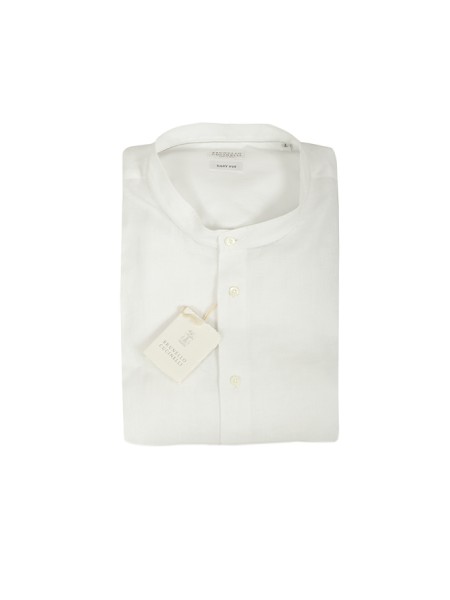 Camicia Brunello Cucinelli Bianco