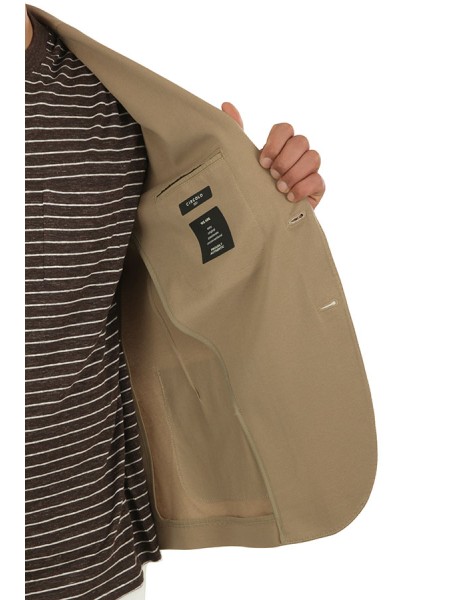 Giacca Circolo in Piquet Stone