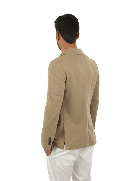 Giacca Circolo in Piquet Stone