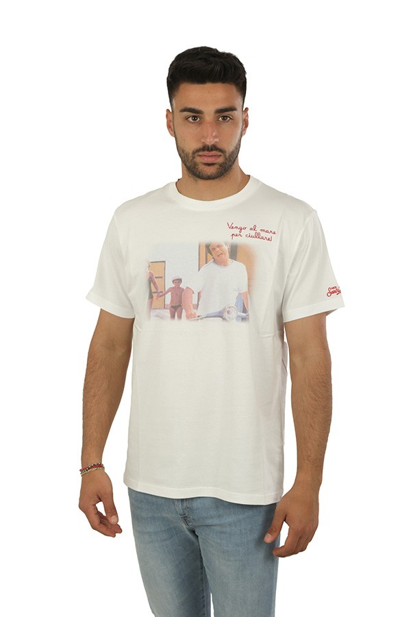 T-Shirt MC2 Scooter Bianco