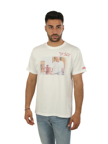 T-Shirt MC2 Scooter Bianco